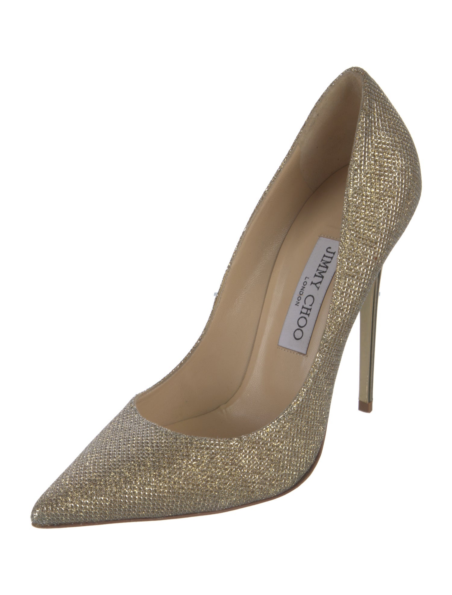 Jimmy Choo Glitter Accents Pumps