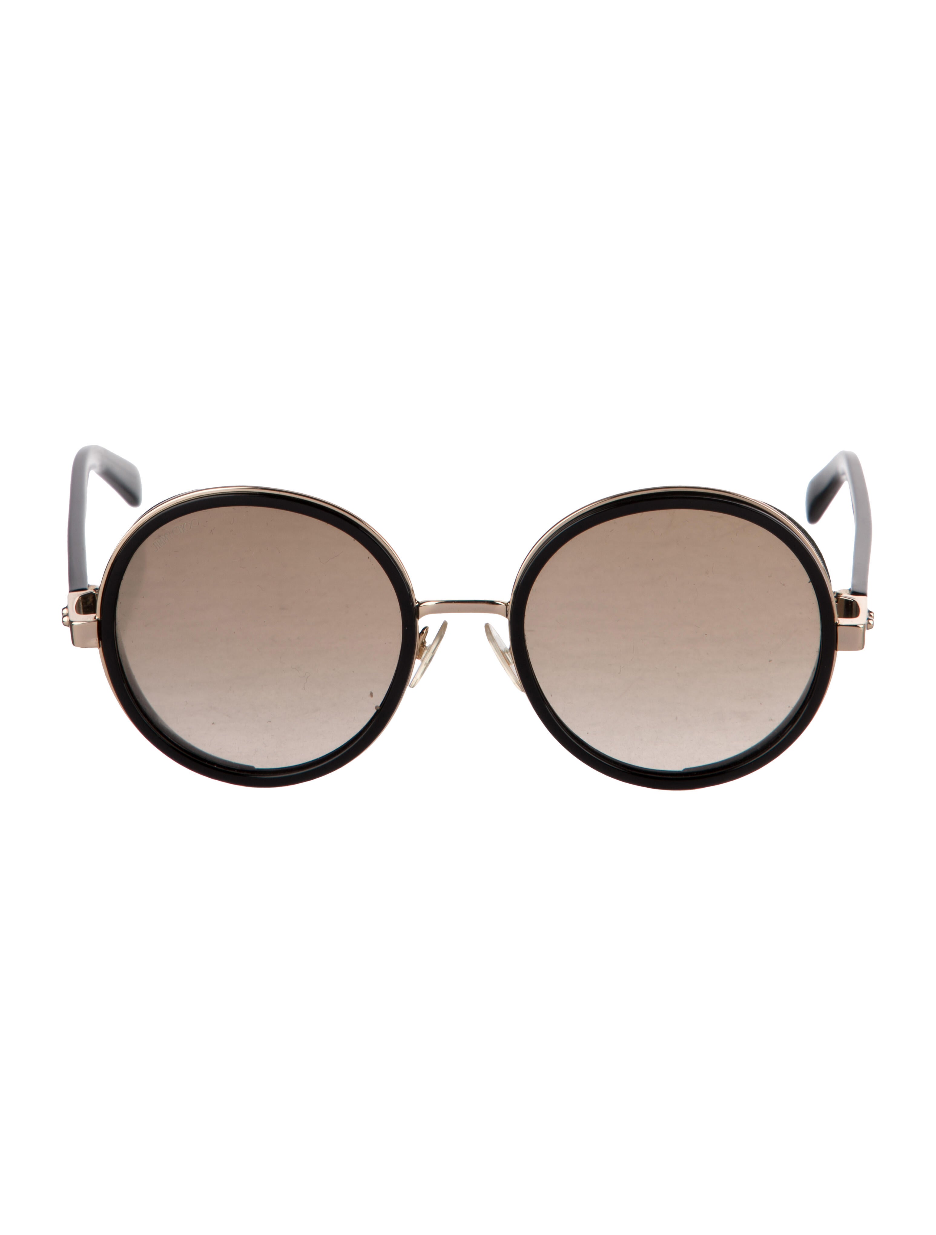 Jimmy Choo Round Tinted Sunglasses