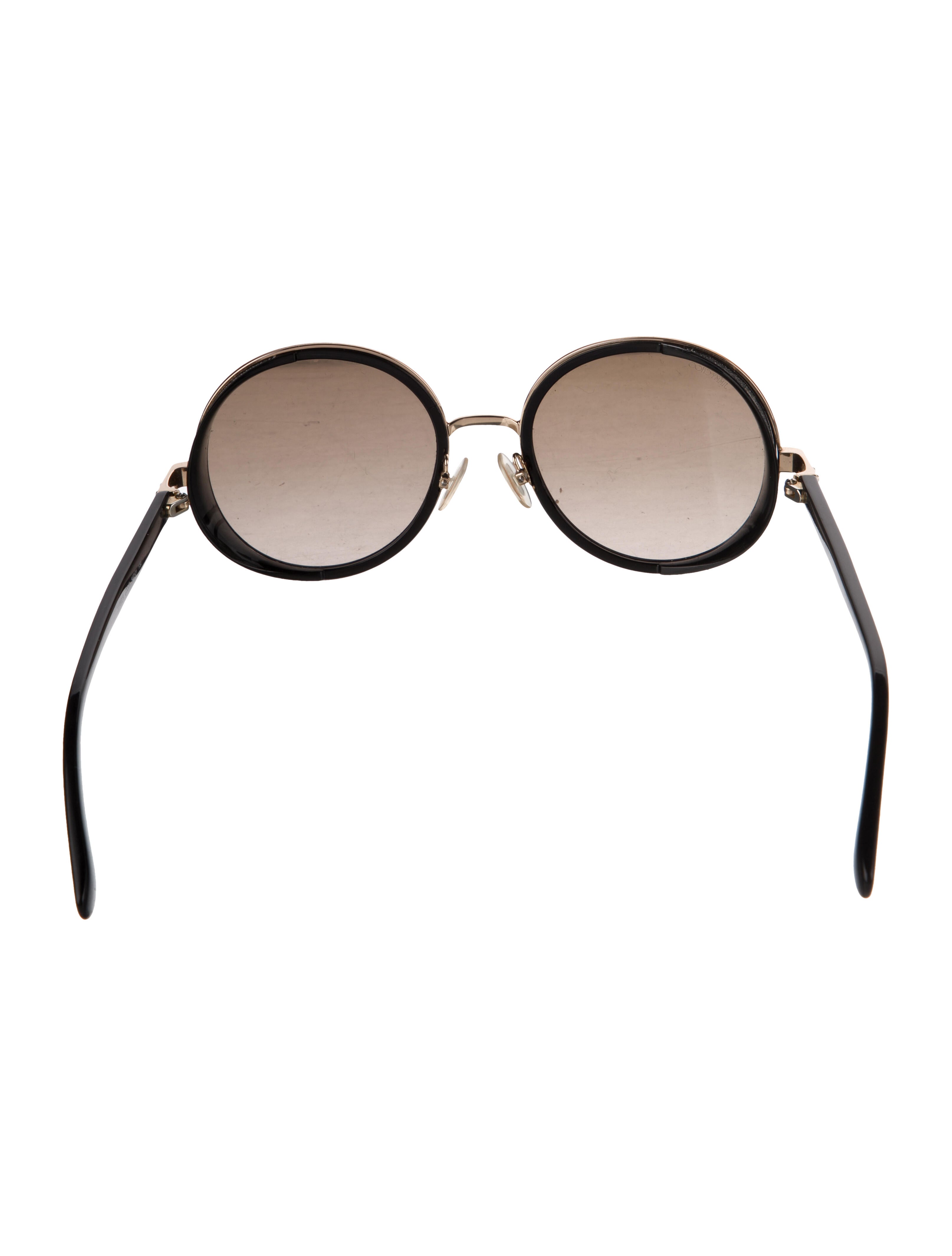 Jimmy Choo Round Tinted Sunglasses