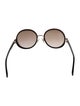 Jimmy Choo Round Tinted Sunglasses