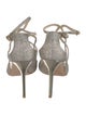 Jimmy Choo Glitter T-Strap Sandals
