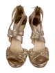 Jimmy Choo Glitter Glitter Accents Sandals
