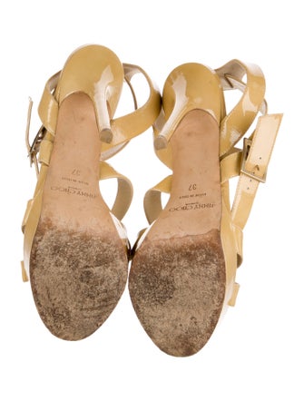 Jimmy Choo Patent Leather Sandals