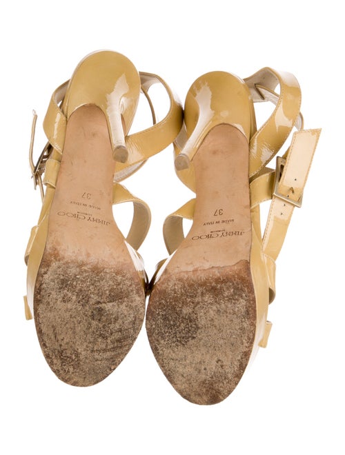 Jimmy Choo Patent Leather Sandals