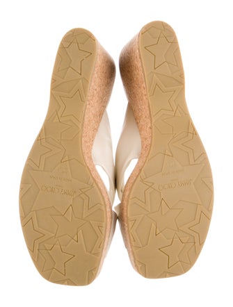 Jimmy Choo Leather Slides