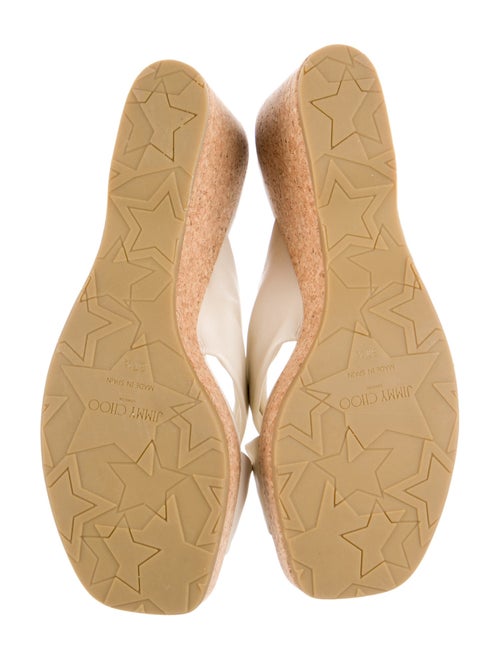 Jimmy Choo Leather Slides