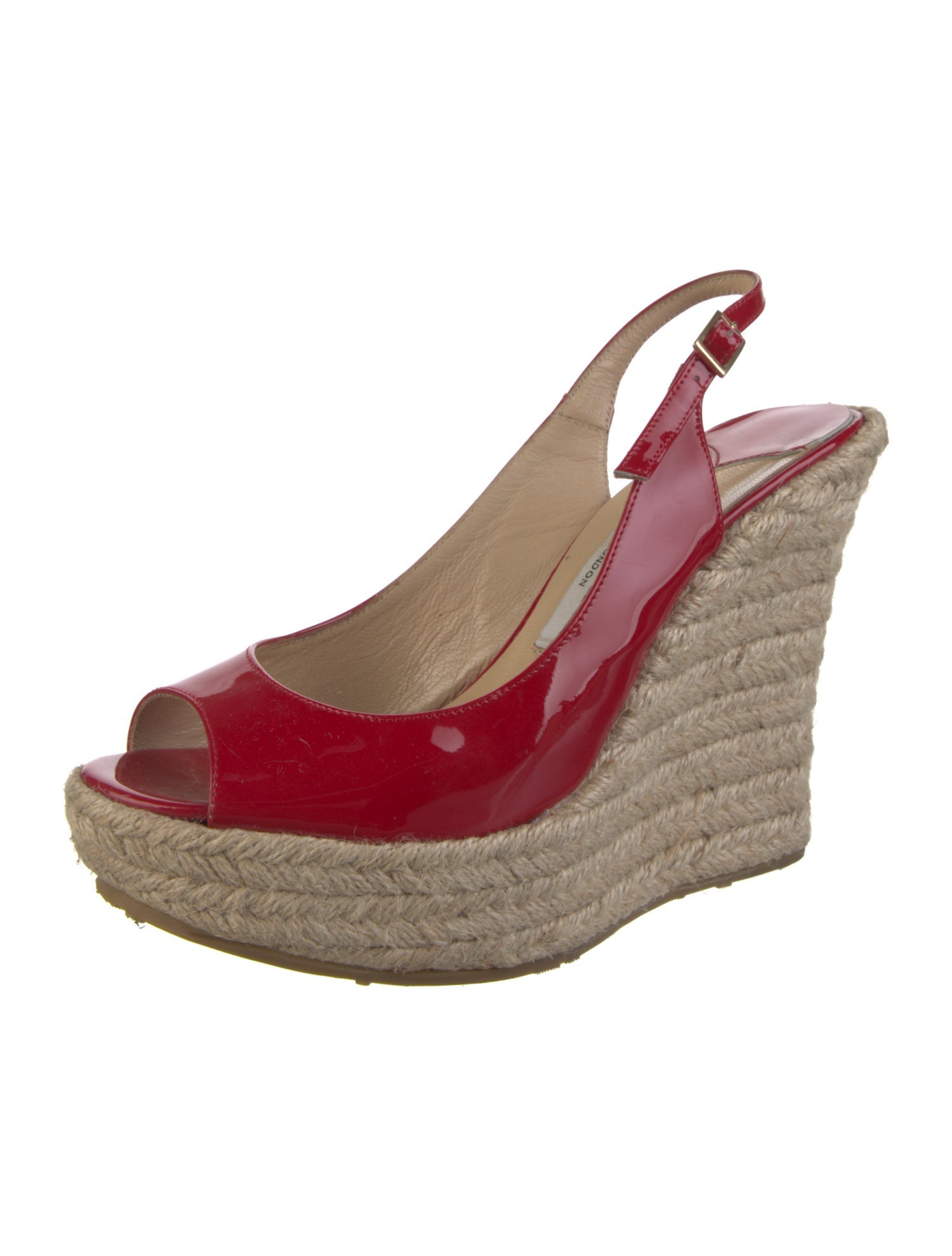 Jimmy Choo Patent Leather Slingback Pumps