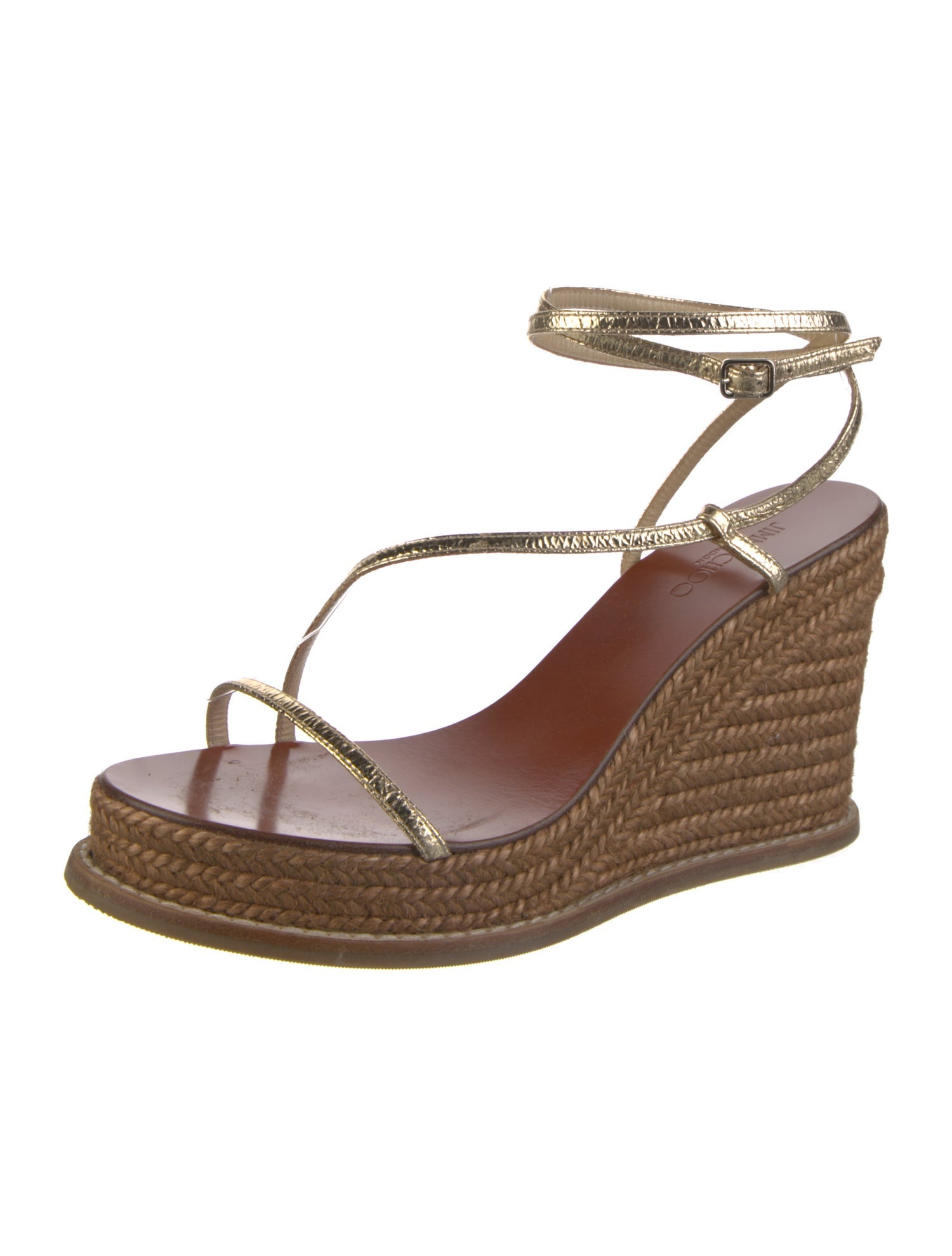 Jimmy Choo Raffia Espadrilles