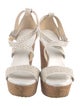 Jimmy Choo Cutout Accent Espadrilles