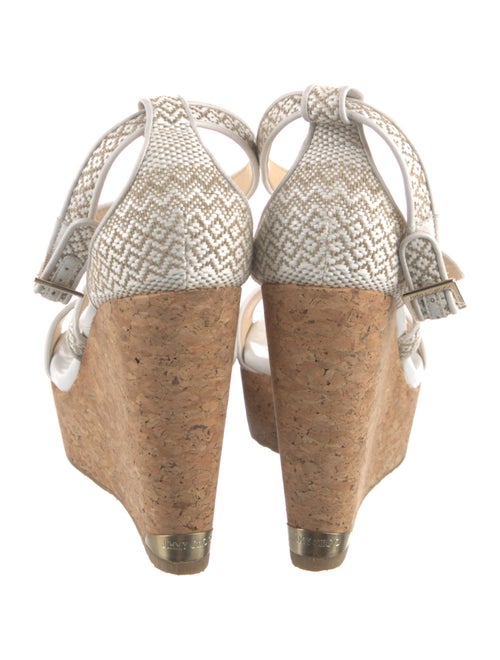 Jimmy Choo Cutout Accent Espadrilles