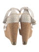 Jimmy Choo Cutout Accent Espadrilles