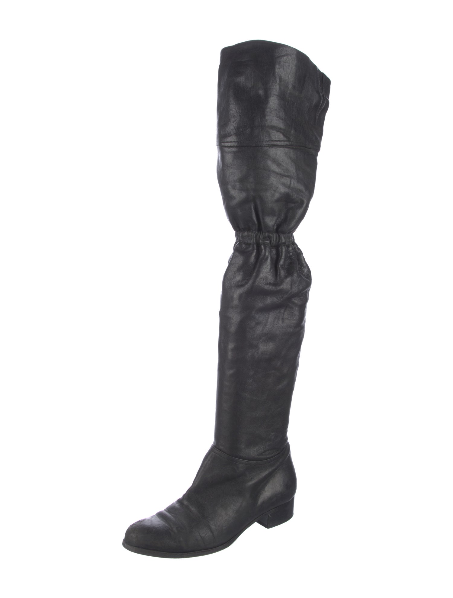 コリンシアン・ミラン・バッジョ・マルディーニ Christian Louboutin Monicarina Over-The-Knee Boots - Black