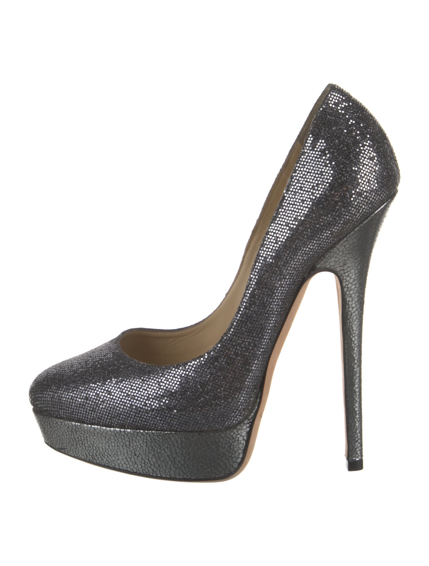 Jimmy Choo Glitter Glitter Accents Pumps