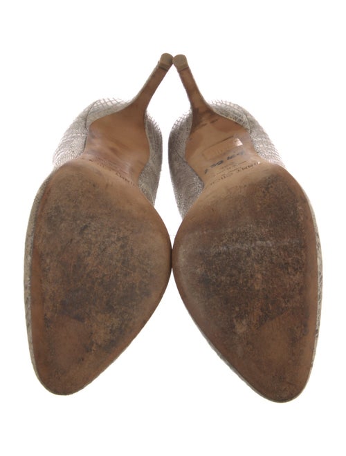 Jimmy Choo Snakeskin Pumps