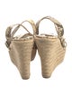 Jimmy Choo Snakeskin Animal Print Espadrilles