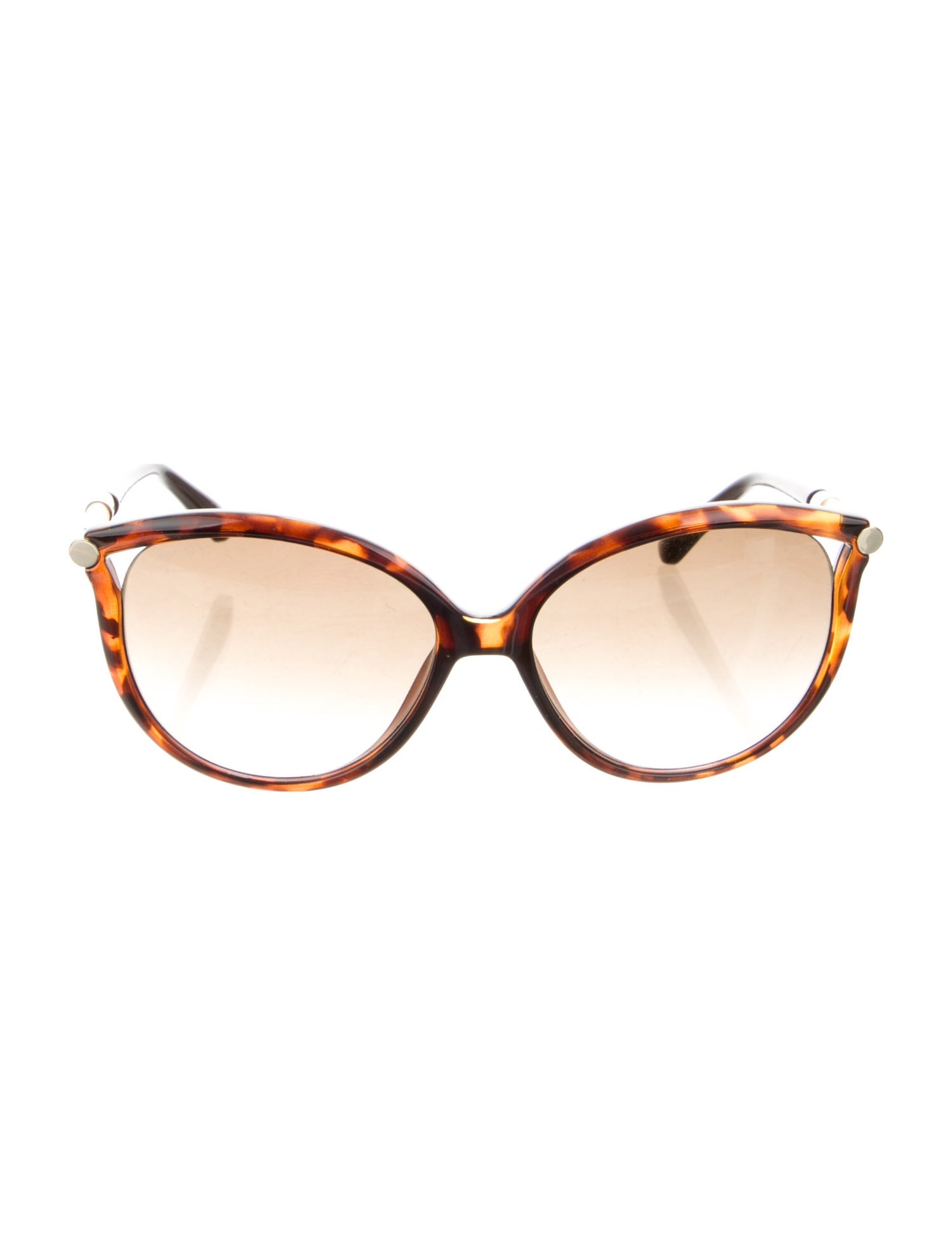 Jimmy Choo Oversize Gradient Sunglasses