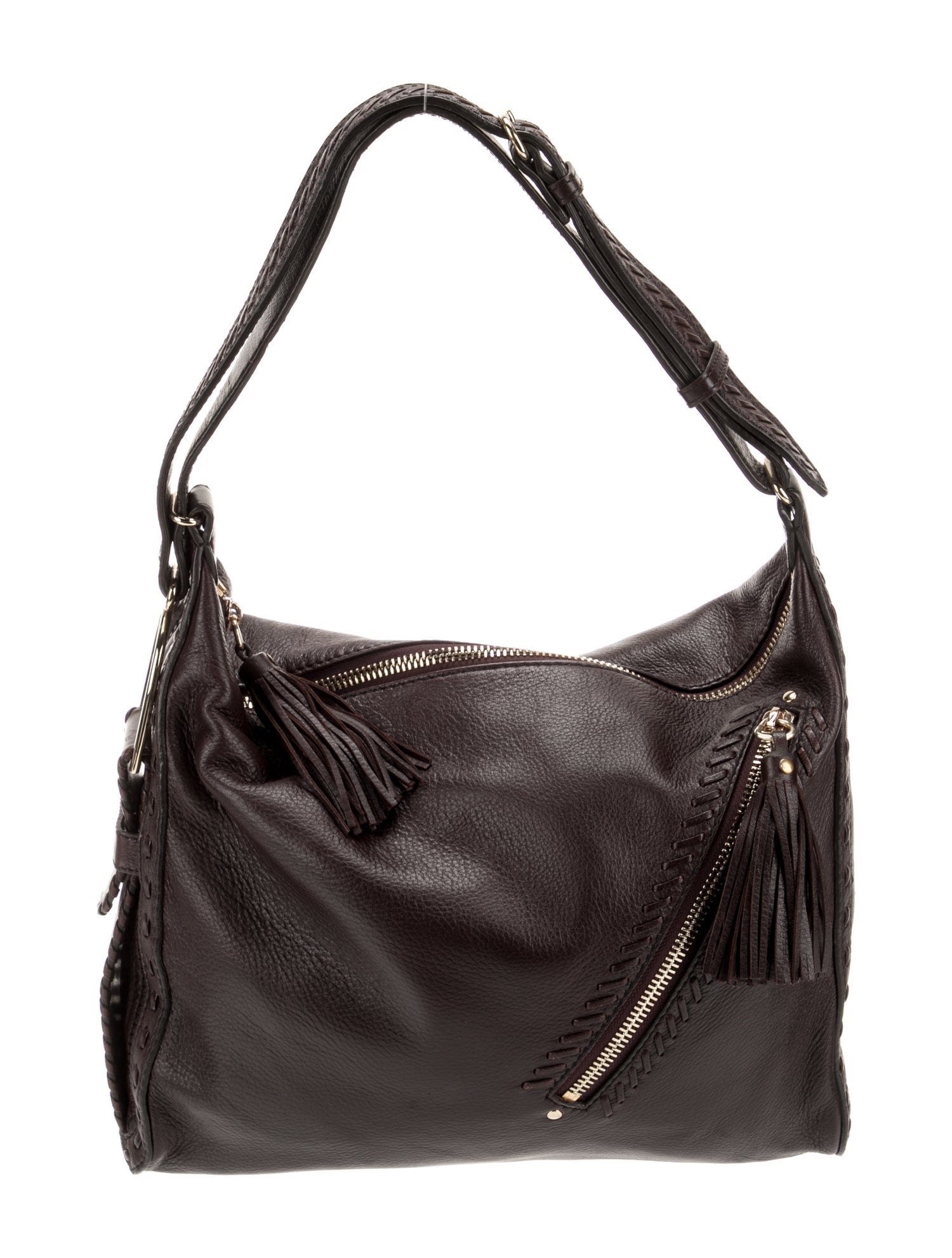 Jimmy Choo Leather Top Handle Bag