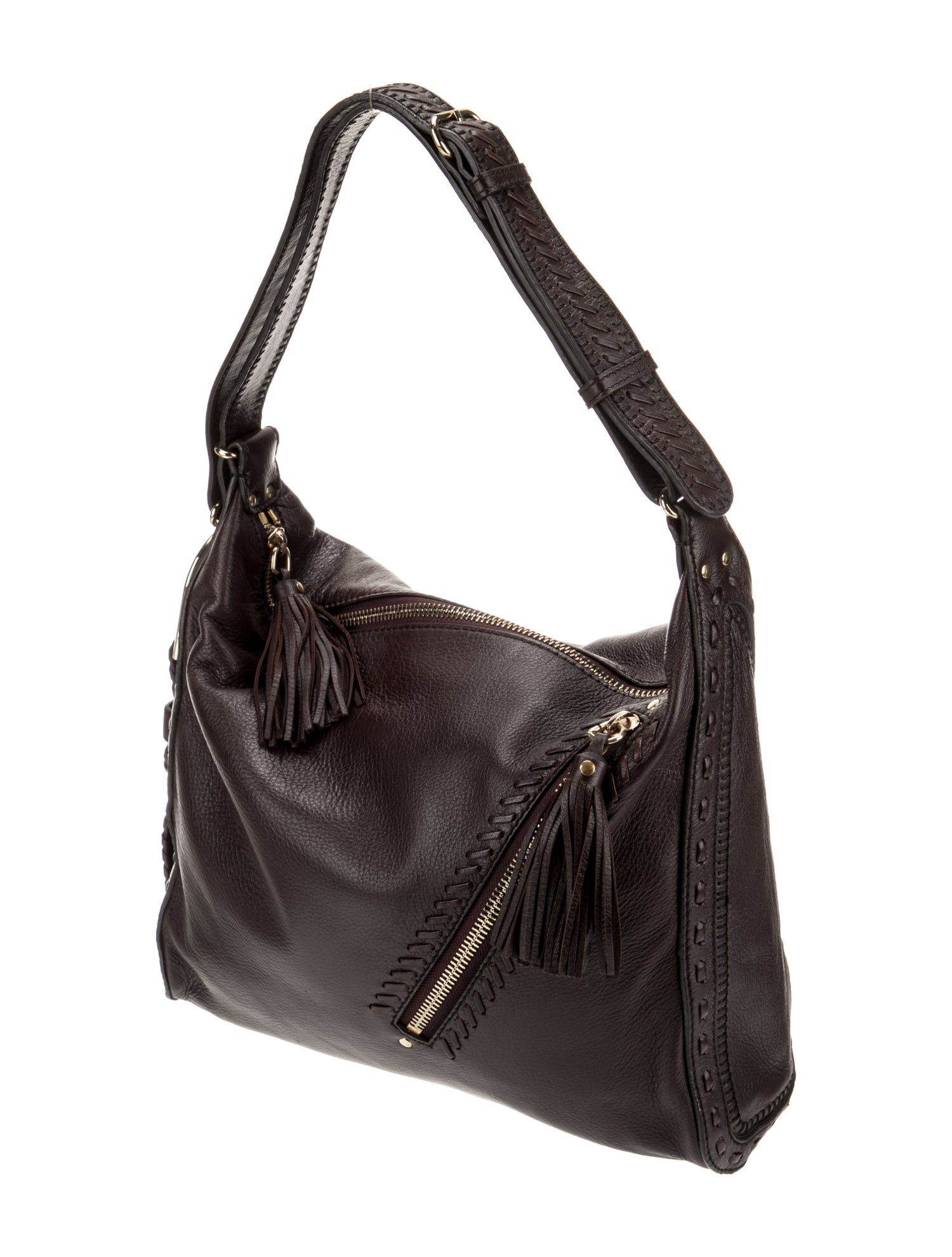 Jimmy Choo Leather Top Handle Bag