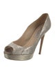Jimmy Choo Glitter Glitter Accents Pumps