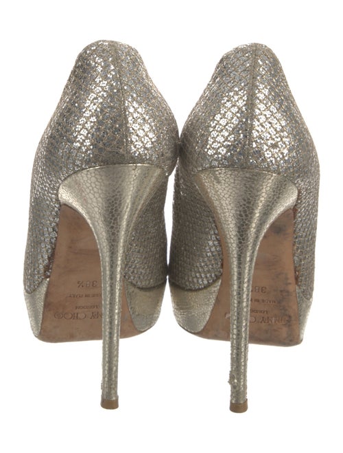 Jimmy Choo Glitter Glitter Accents Pumps
