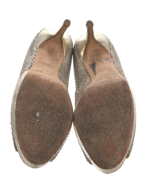 Jimmy Choo Glitter Glitter Accents Pumps