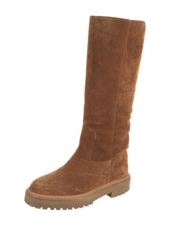 Jimmy Choo Suede Riding Boots
