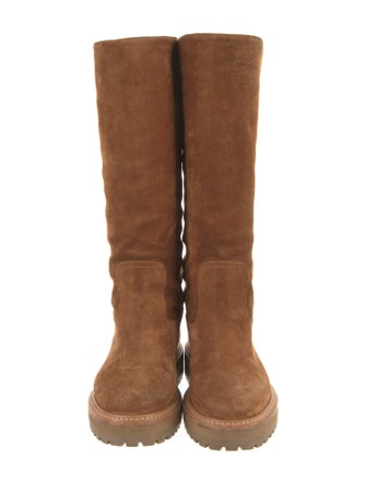 Jimmy Choo Suede Riding Boots