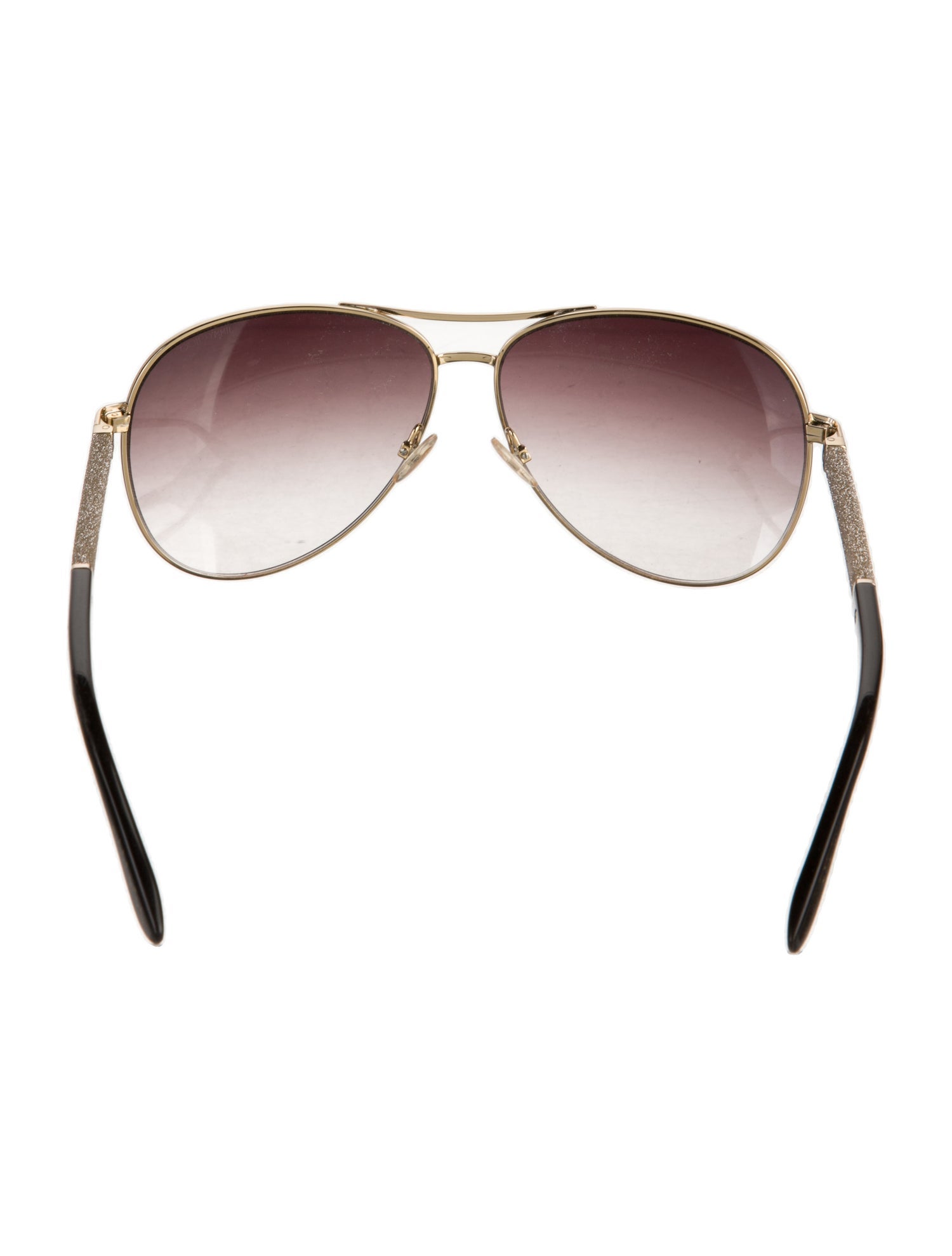Jimmy Choo Aviator Gradient Sunglasses