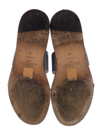 Jimmy Choo Leather Slides