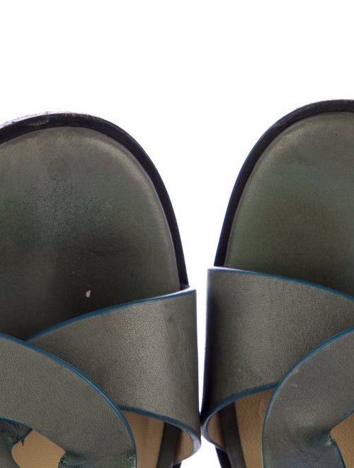 Jimmy Choo Leather Slides