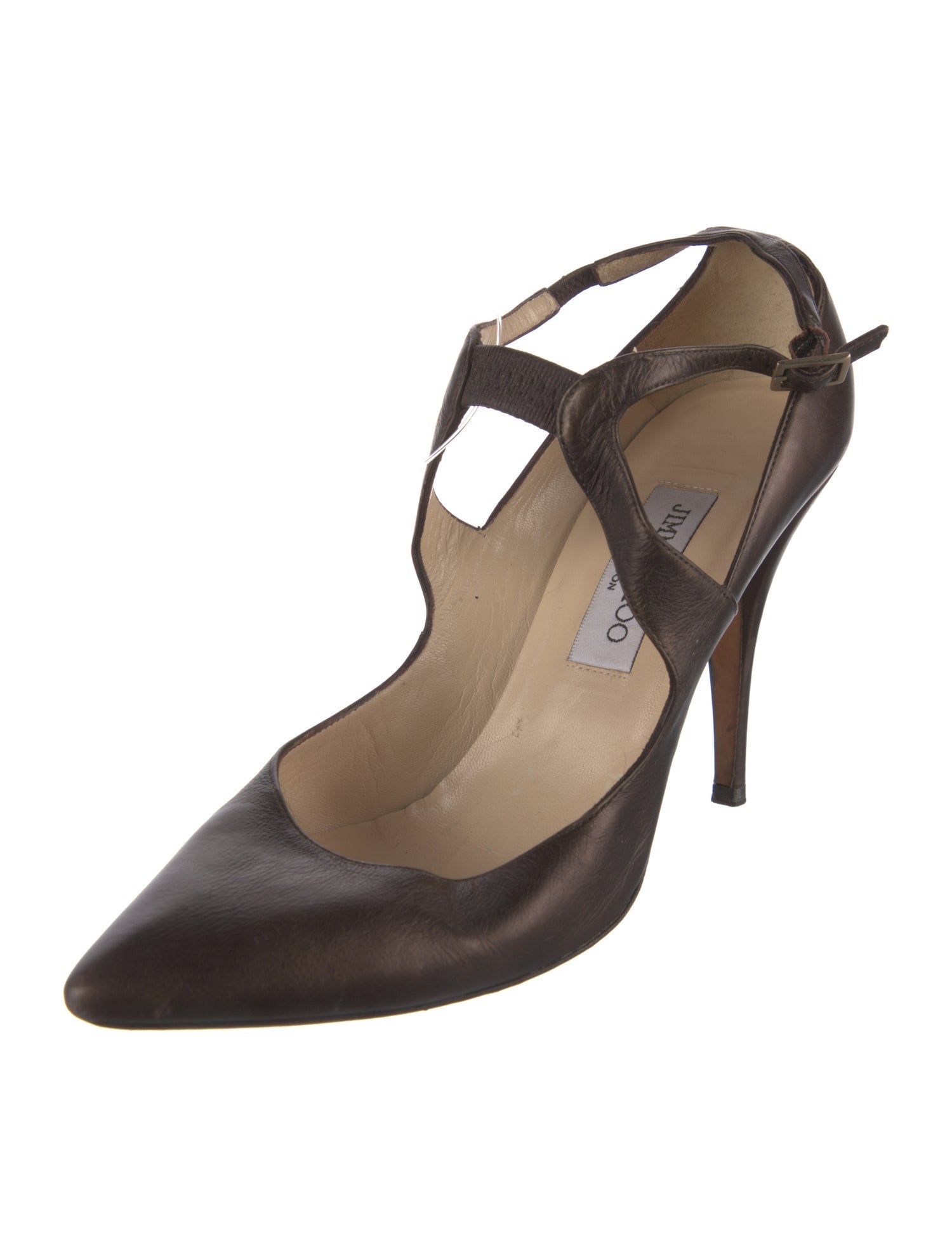 Jimmy Choo Vintage Leather Pumps