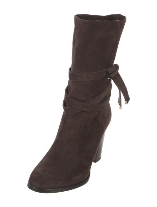 Jimmy Choo Suede Slouch Boots