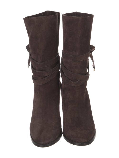 Jimmy Choo Suede Slouch Boots