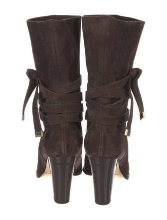 Jimmy Choo Suede Slouch Boots
