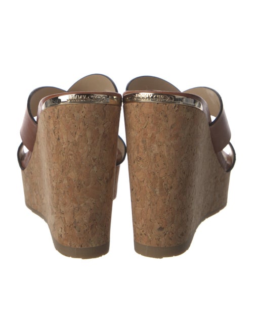 Jimmy Choo Leather Slides