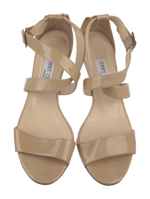 Jimmy Choo Patent Leather Sandals