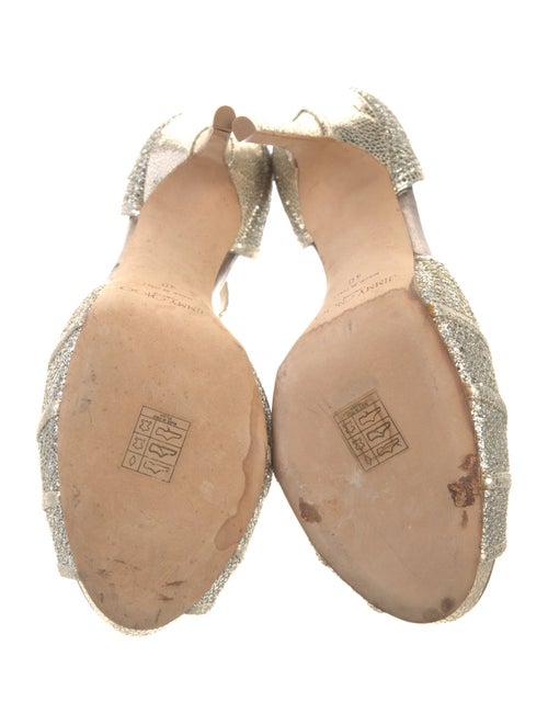 Jimmy Choo Glitter Glitter Accents D'Orsay Pumps