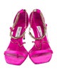 Jimmy Choo Satin T-Strap Pumps