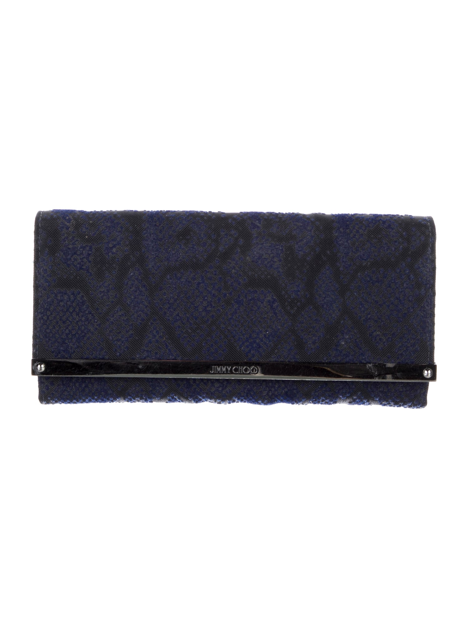Jimmy Choo Canvas Printed Wallet