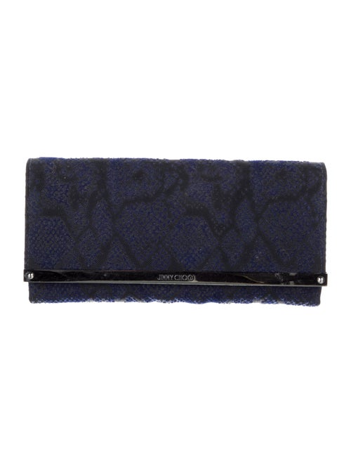 Jimmy Choo Canvas Printed Wallet