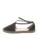Jimmy Choo Suede Studded Accents Espadrilles