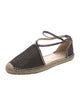 Jimmy Choo Suede Studded Accents Espadrilles