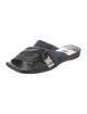 Jimmy Choo Leather Slides