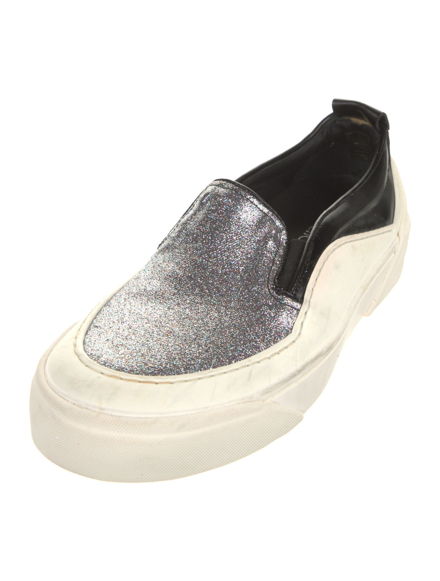 Jimmy Choo Rubber Colorblock Pattern Sneakers