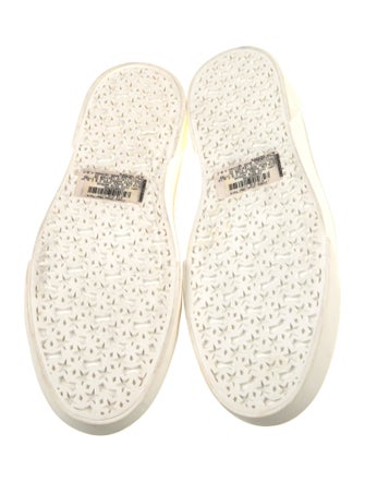 Jimmy Choo Rubber Colorblock Pattern Sneakers