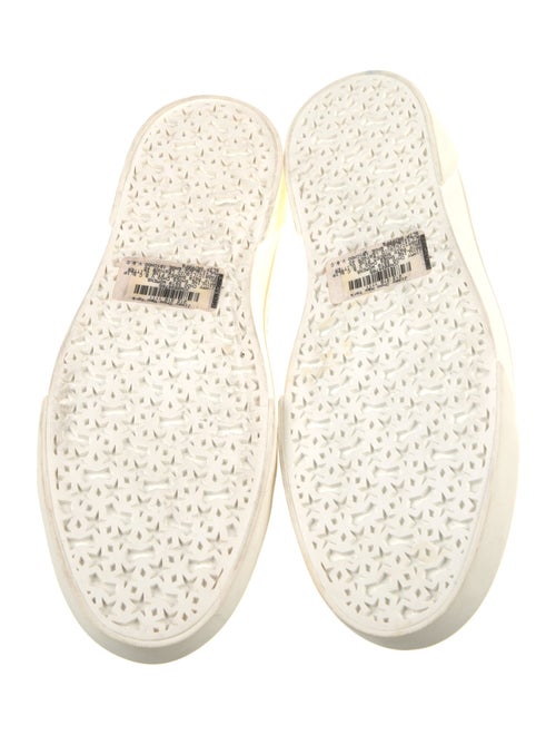 Jimmy Choo Rubber Colorblock Pattern Sneakers