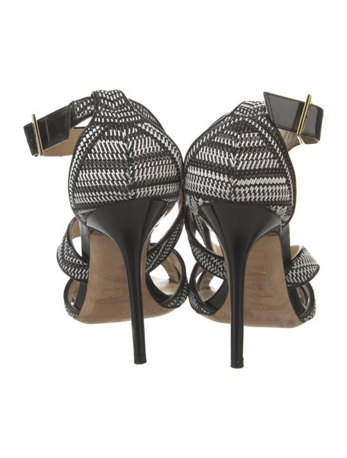 Jimmy Choo Leather Printed Sandals