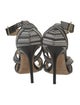 Jimmy Choo Leather Printed Sandals