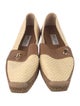 Jimmy Choo Straw Colorblock Pattern Espadrilles