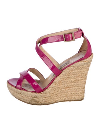 Jimmy Choo Patent Leather Espadrilles